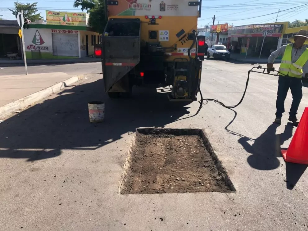 Bachean las calles de Culiacán