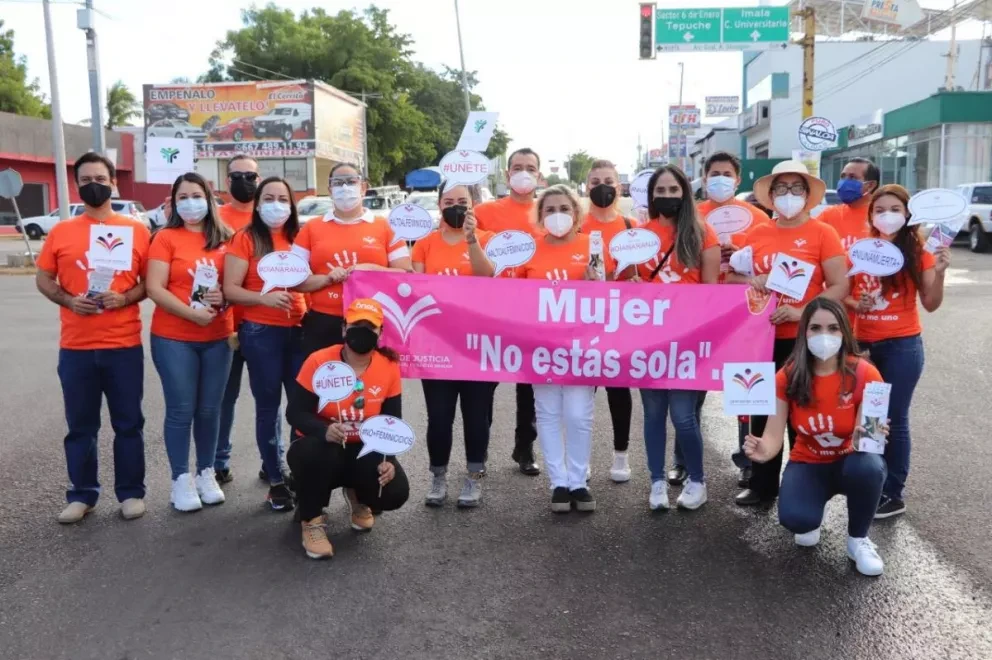 Inician 16 días de actividades de lucha en favor de las mujeres