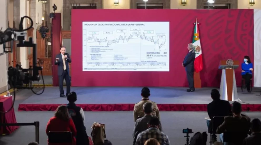 Bajan delitos en septiembre en México