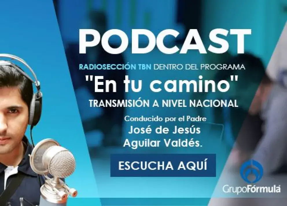 Nueva colaboración en radio nacional en Grupo Fórmula, programa En tu camino
