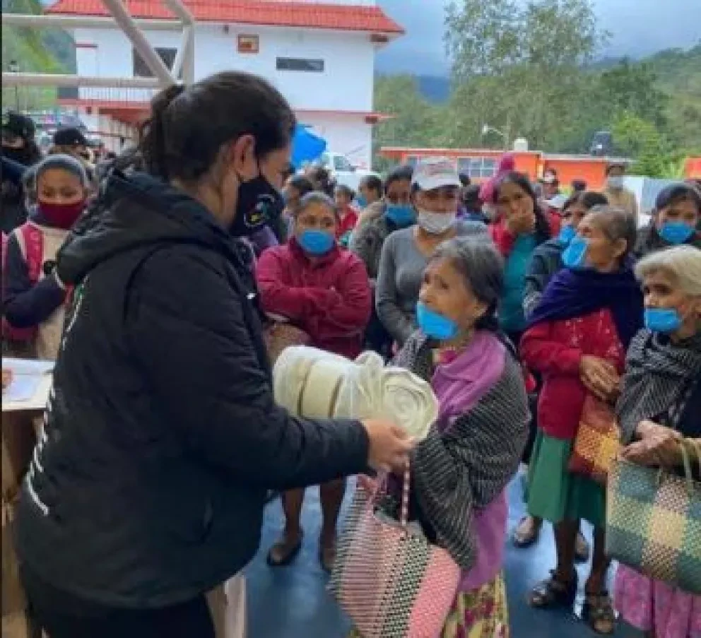 Iniciativa Cobijando Oaxaca beneficia a 17 municipios de la Sierra Mazateca