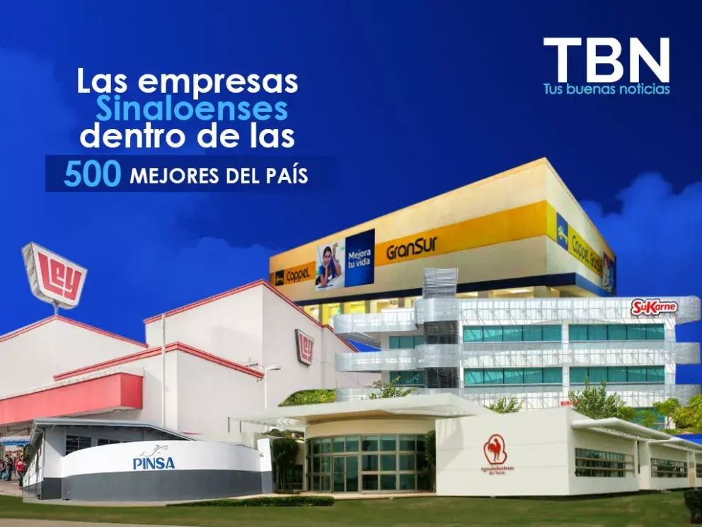 8 empresas sinaloenses entre las 500 más importantes de México