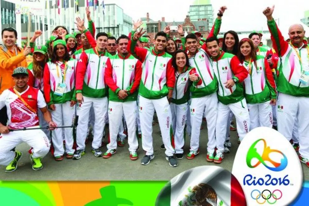 Deportistas mexicanos listos para Río 2016