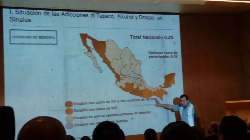 Sinaloa aún en amarillo en consumo de drogas