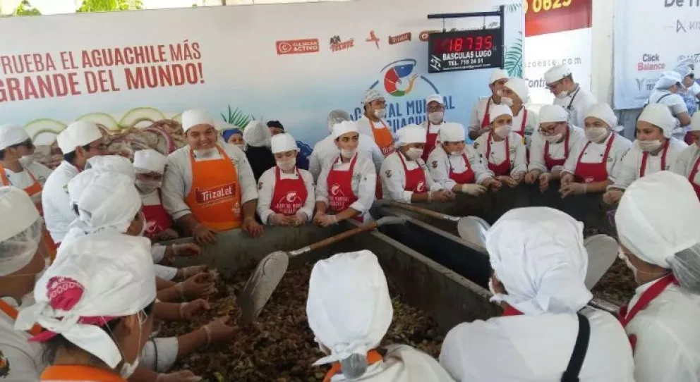 El aguachile más grande del mundo está en Culiacán