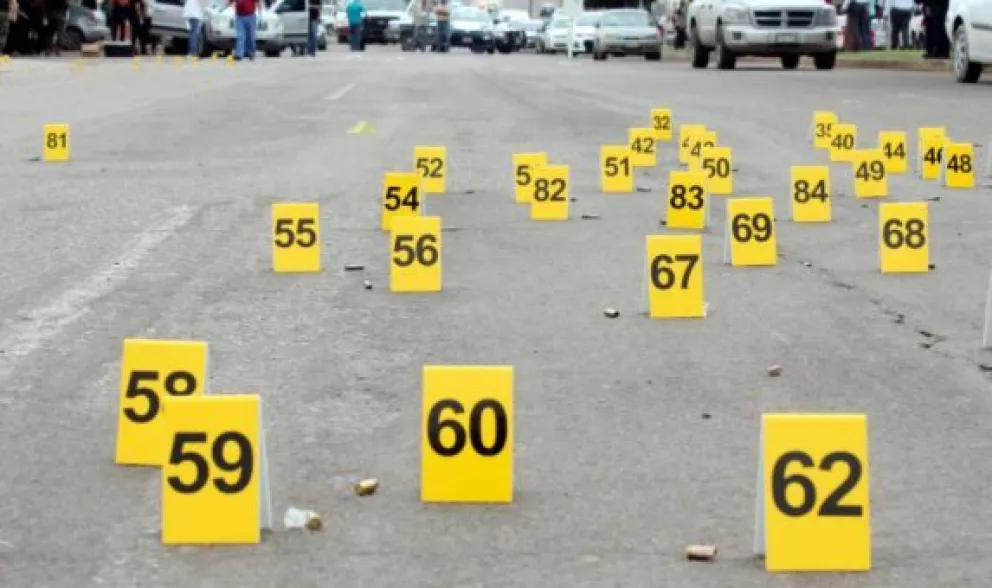 Caen homicidios en Sinaloa. Cifra más baja en 10 años
