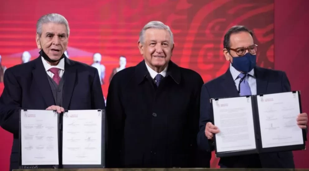 Acuerdo para esquema de subcontrataciones: Resumen mañanera AMLO 09 dic