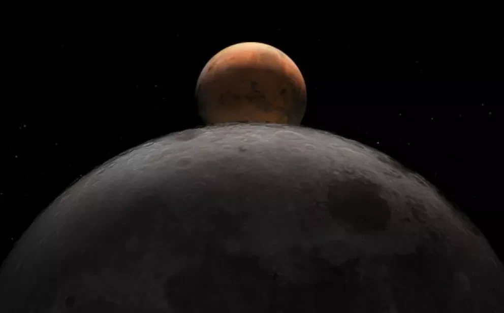Voltea al cielo que octubre es el mejor mes para ver Marte