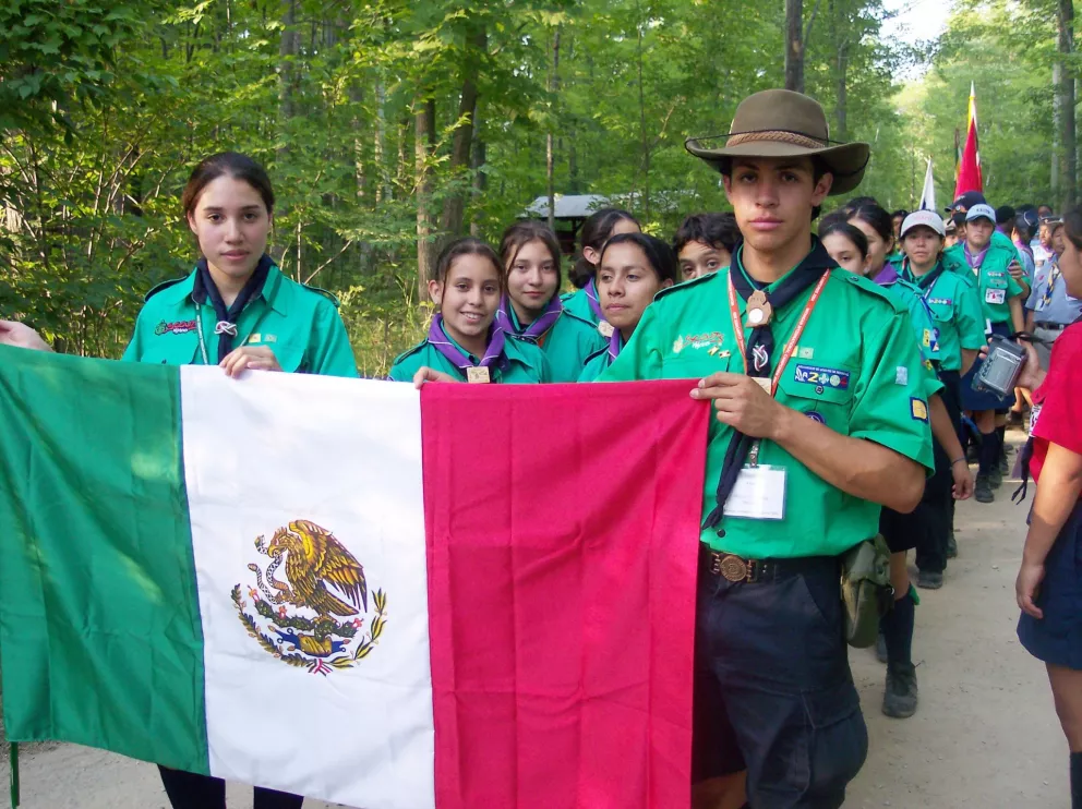 Más de 13.000 jóvenes de todo México celebran el 90 aniversario de los Scouts
