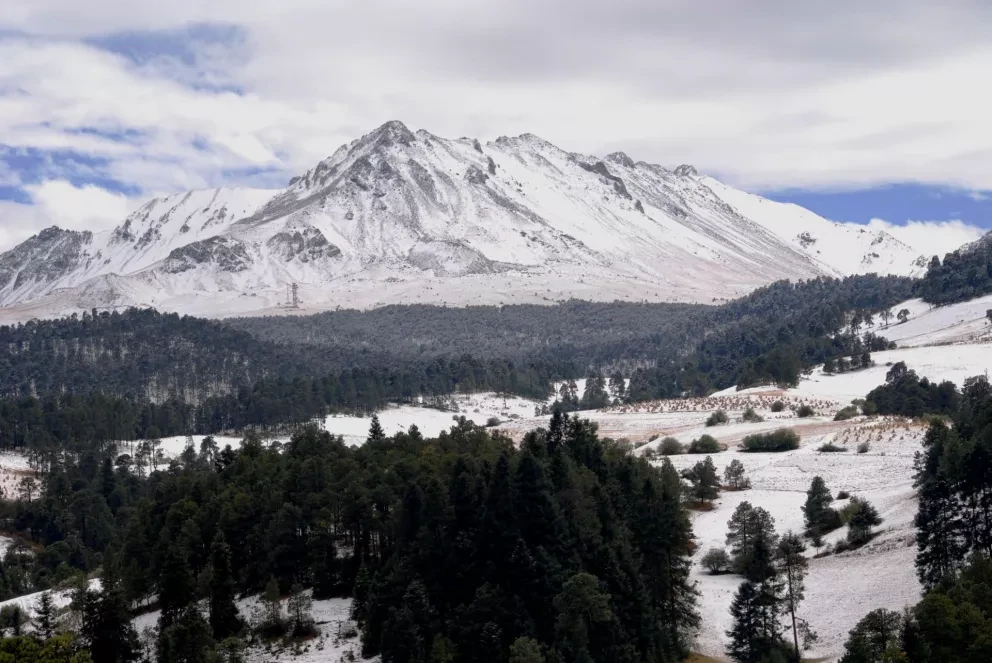 Paisajes nevados en México para una ‘blanca Navidad’