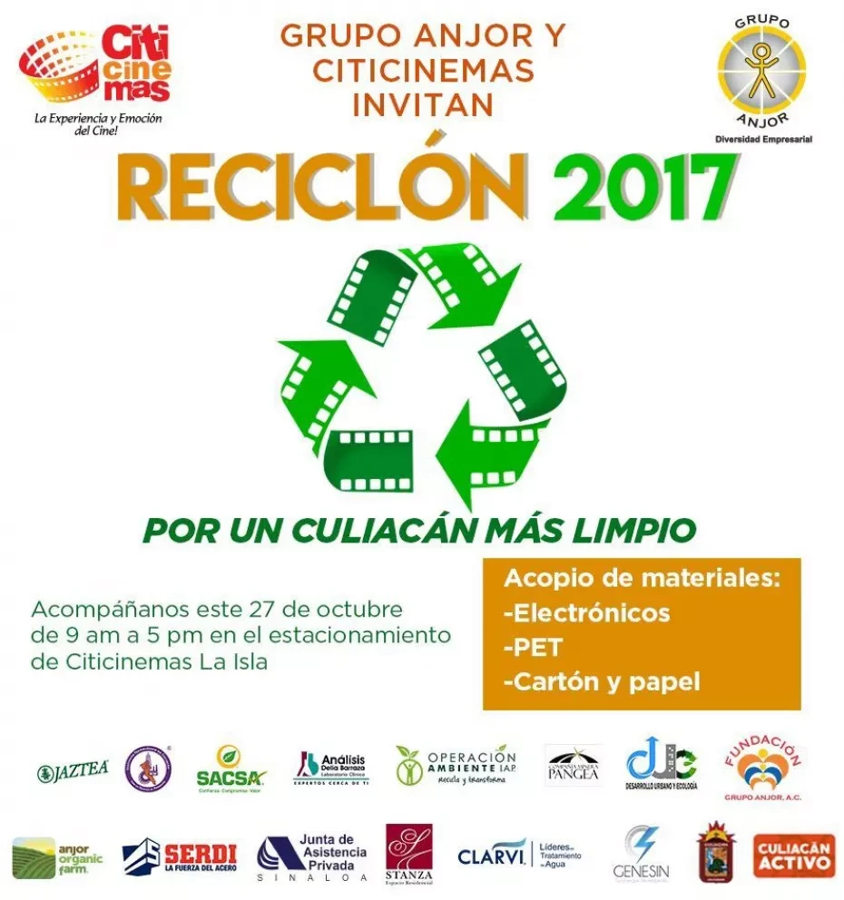 Reciclón 2017, por un Culiacán más limpio