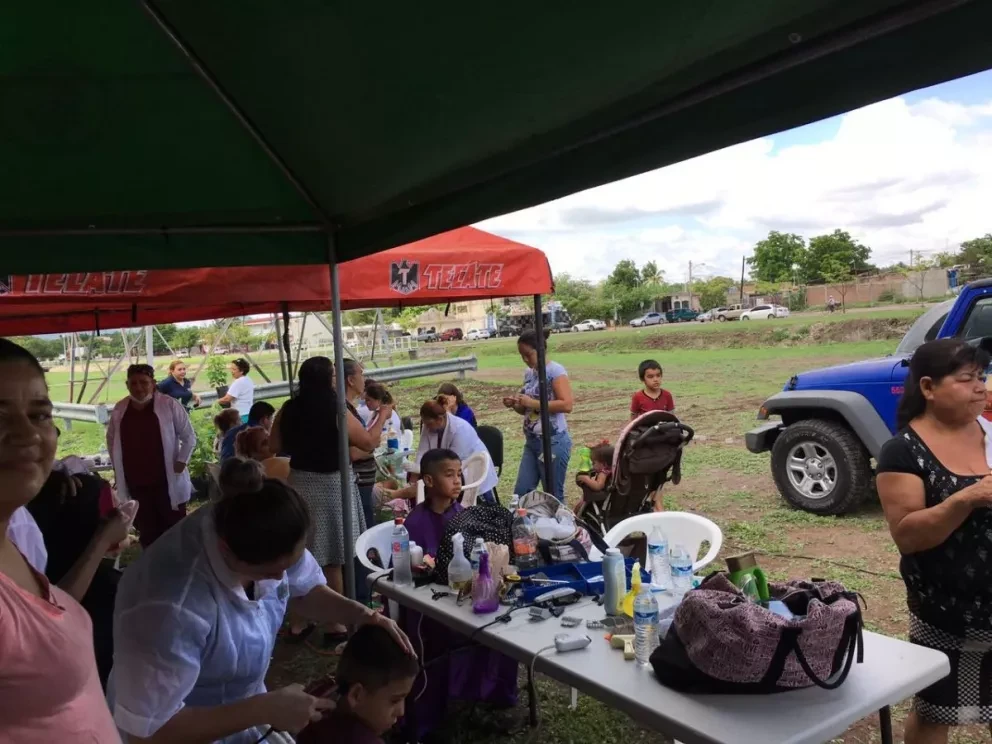 Éxito en jornada de servicios en Boulevard agricultores