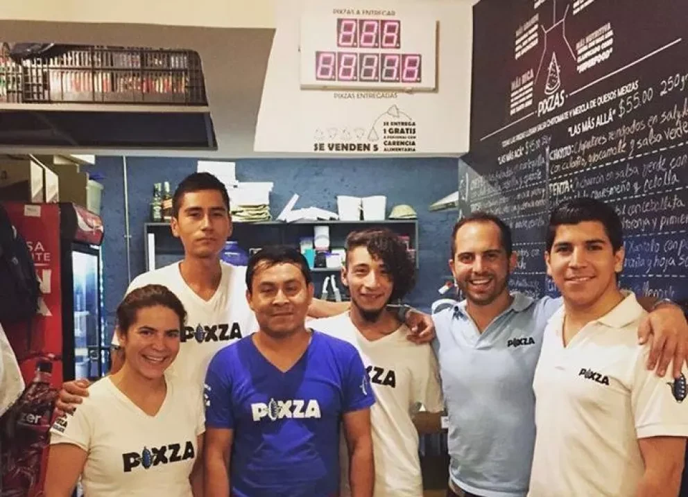 Pixza negocio con empoderamiento social, originalidad e innovación