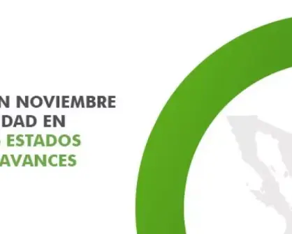 Semáforo Delictivo Nacional noviembre 2017 -Indicadores Positivos-