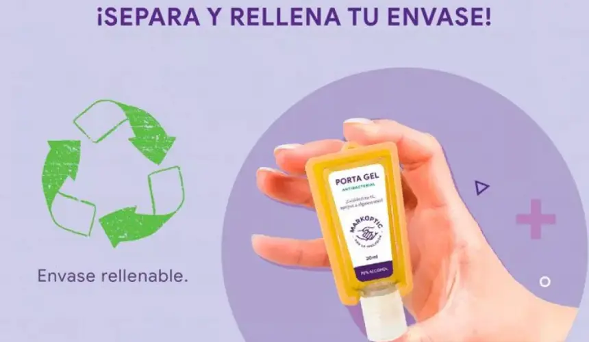 Markoptic diseña Porta Gel en beneficio a la inclusión y comunidad