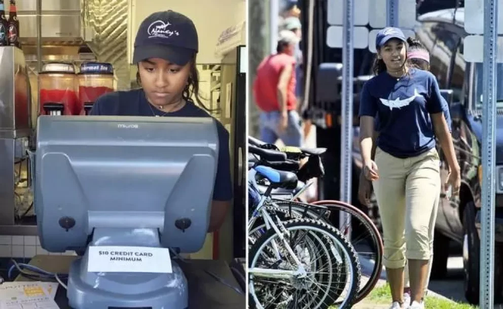 Hija de Obama trabaja de Camarera en verano, gran ejemplo.