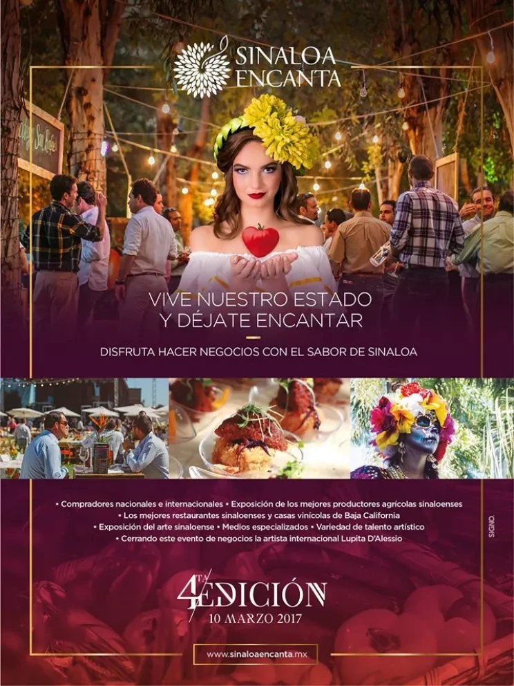 Inversiones y negocios generará Sinaloa Encanta 2017