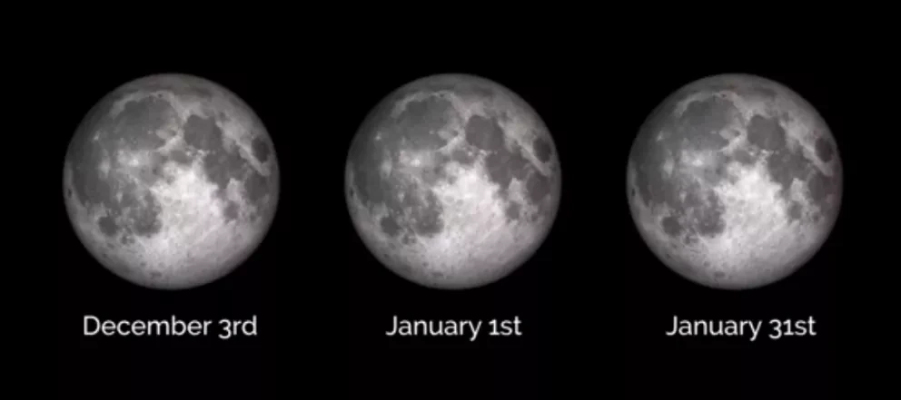 Se avecina una trilogía de Superlunas