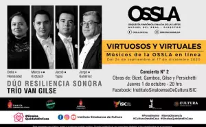 Disfruta de músicos de la OSSLA por streaming gratis