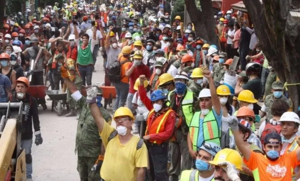 Ante un desastre, México es todo Voluntario