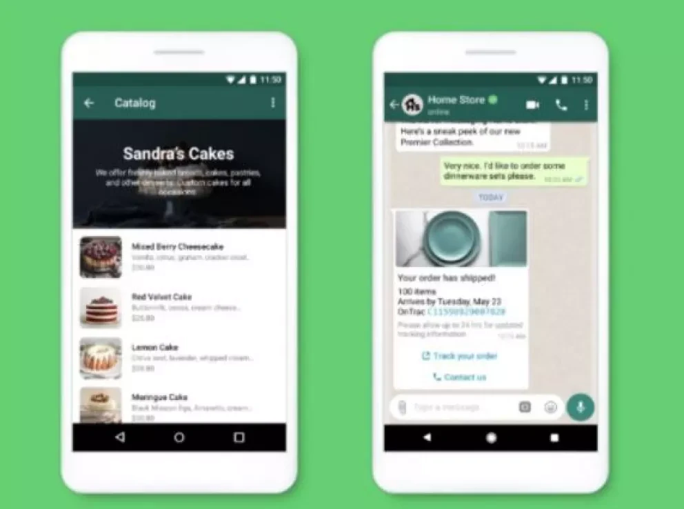 Compra, paga y da servicio al cliente con WhatsApp Business