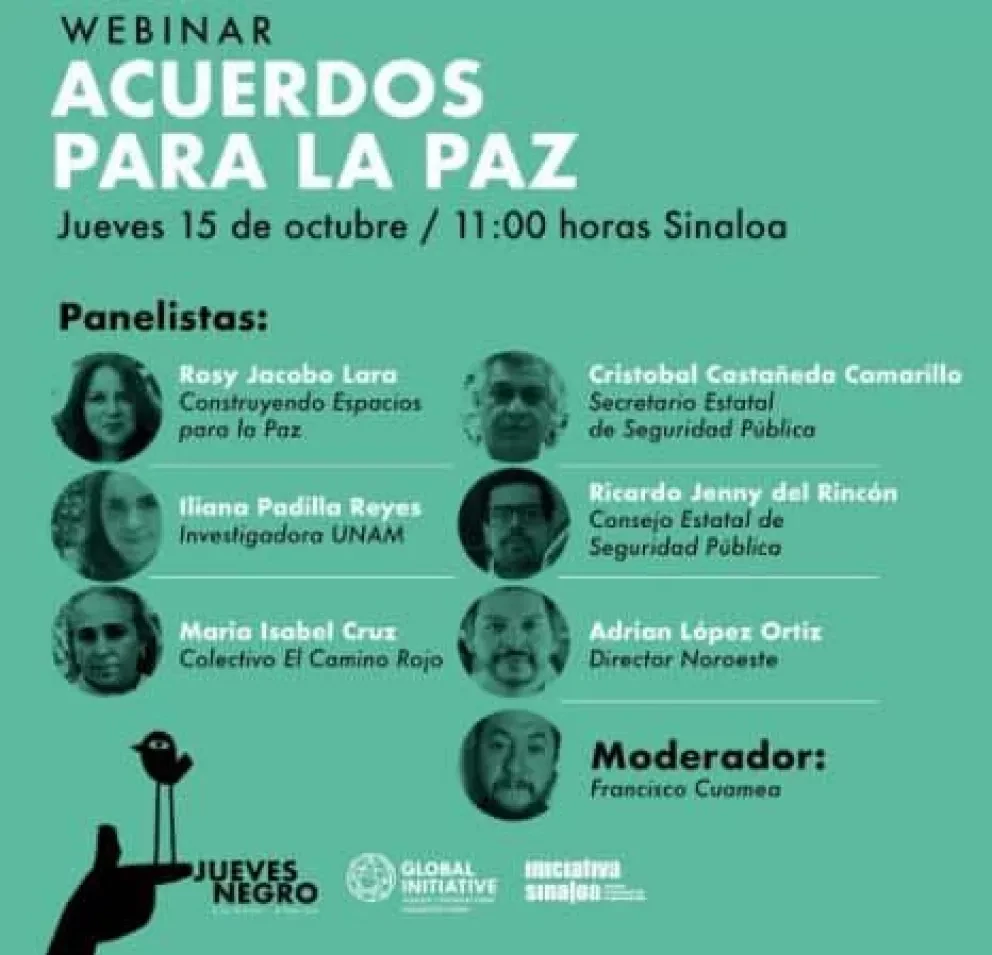 Ciudadanos buscan promover Acuerdo para la paz en Culiacán