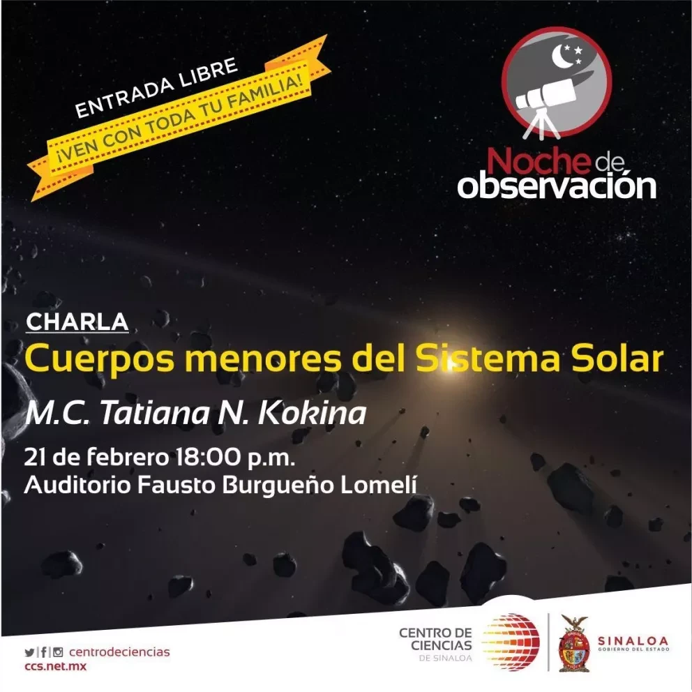 Asiste a la Noche de Observación del CCS.