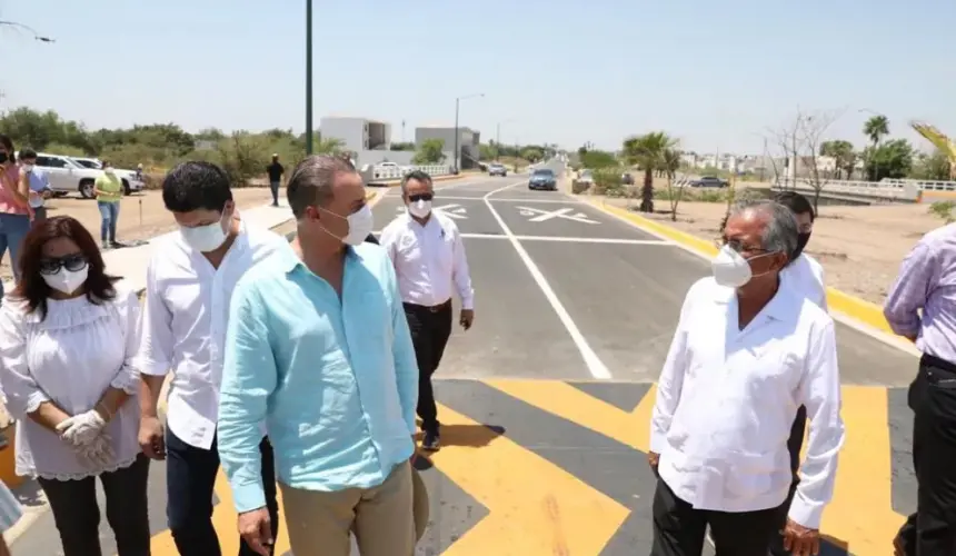 Ya inauguraron el entronque del bulevar Miguel Tamayo-Bacurimí