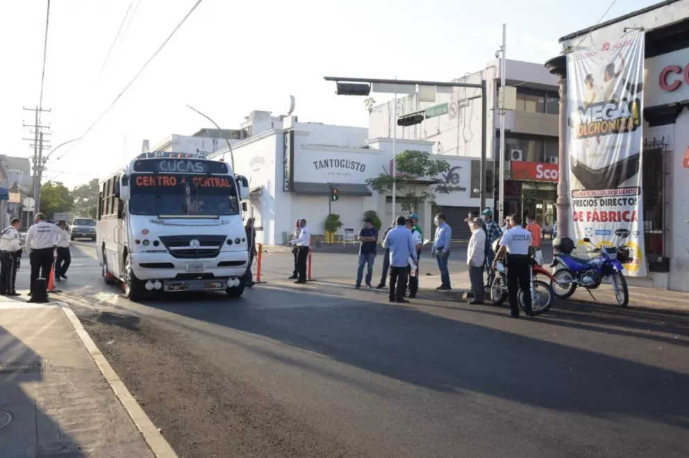 Inició reordenamiento vial de Culiacán en el primer cuadro