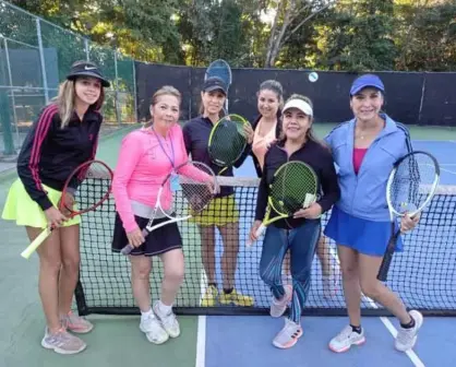 Damas conviven para fomentar el Tenis en Culiacán