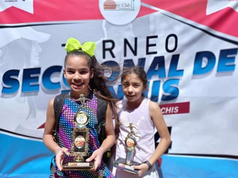 Realizan Torneo Seccional de Tenis en Los Mochis, Culiacán obtiene 4 victorias