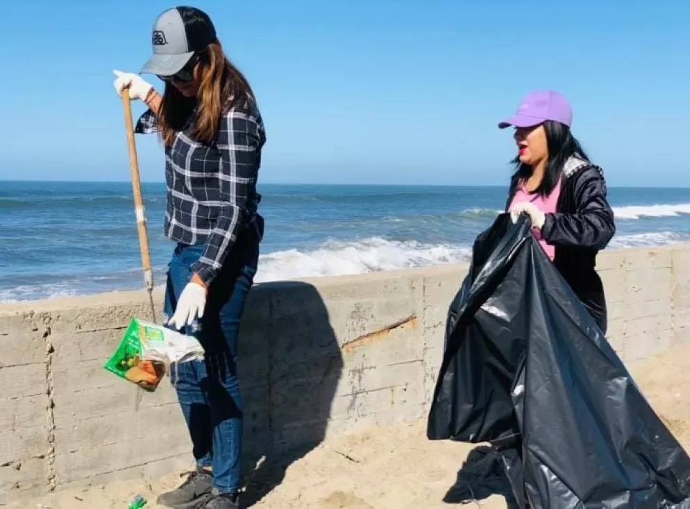 ¡Sé un buen ejemplo! Mantén las playas limpias