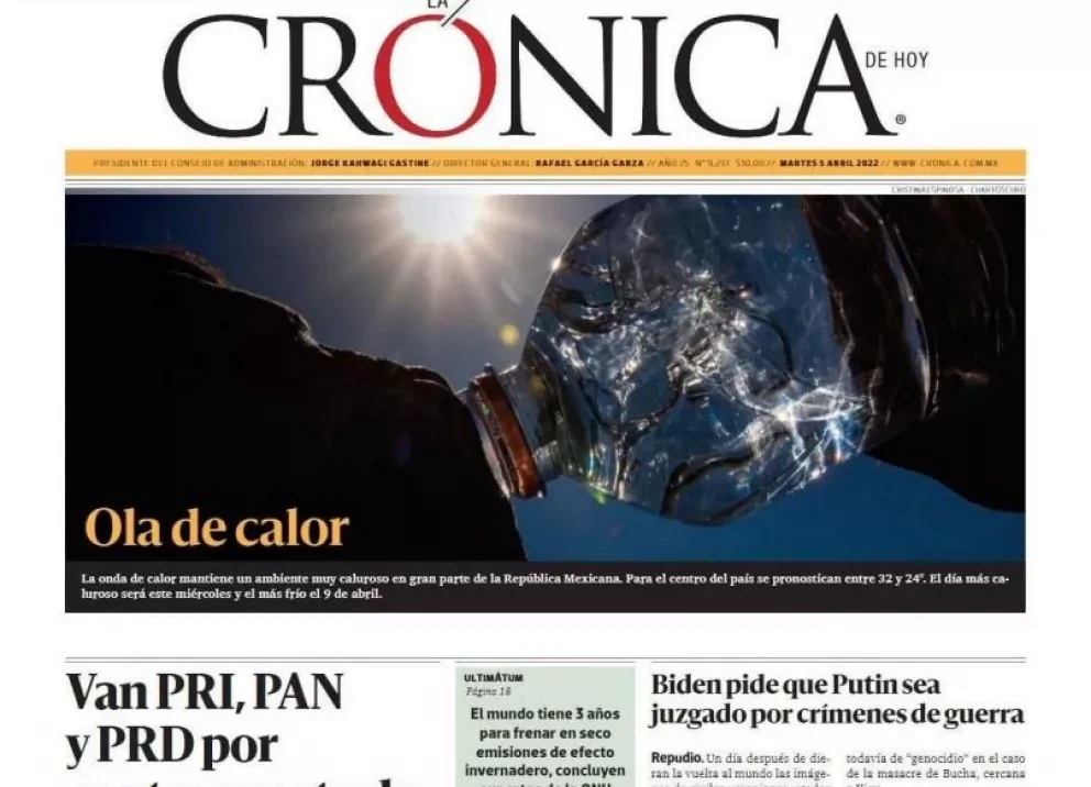 Estas son las portadas de los principales diarios nacionales