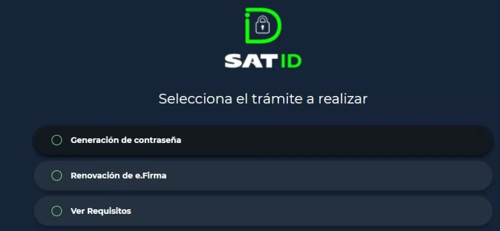 Cómo recuperar o generar tu contraseña del SAT