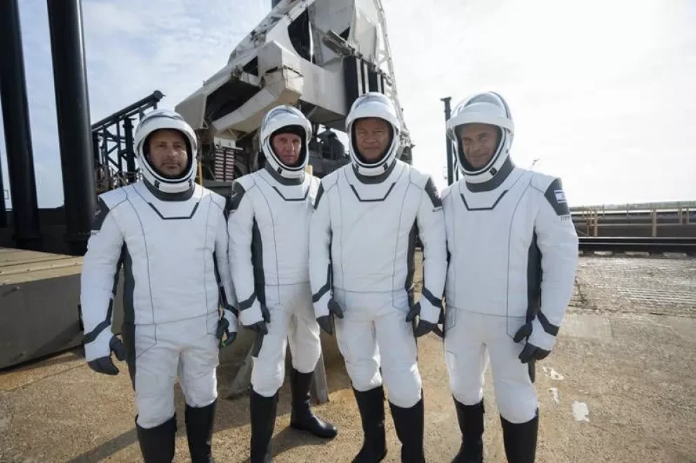 Video. Así fue el viaje de empresarios millonarios por primera vez al espacio