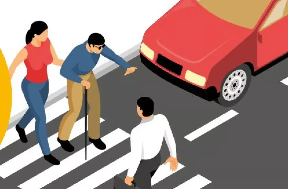En una calle sin semáforo, ¿Quién tiene la preferencia?