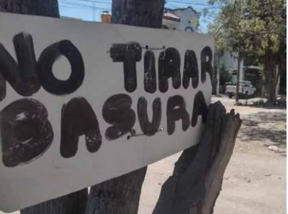 La basura, un desafío para los vecinos de la colonia Barrancos, en Culiacán, Sinaloa