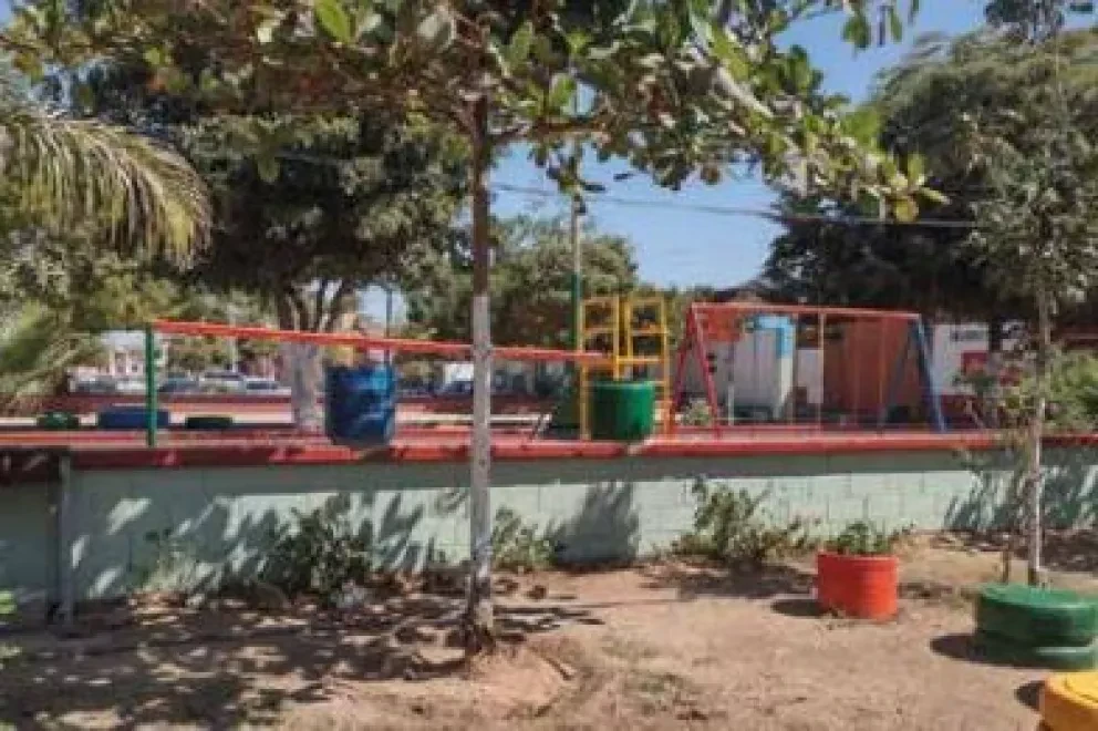 En la colonia Barrancos, de Culiacán, Sinaloa hay un parque verde para todos