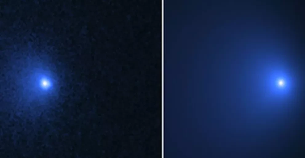 La NASA detecta un enorme cometa de tamaño récord
