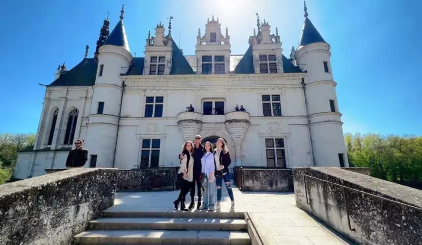 Dónde queda el Castillo de Villandry, lugar en el que Andrea Legarreta y su familia se encuentran de vacaciones