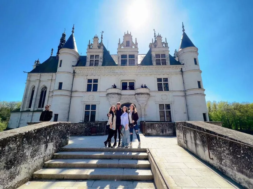 Dónde queda el Castillo de Villandry, lugar en el que Andrea Legarreta y su familia se encuentran de vacaciones