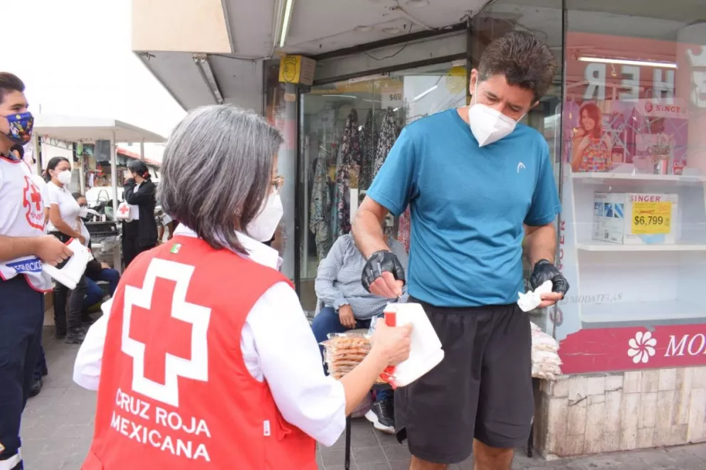 En Navolato, Sinaloa todos pueden sumarse a la Colecta de Cruz Roja 2022.