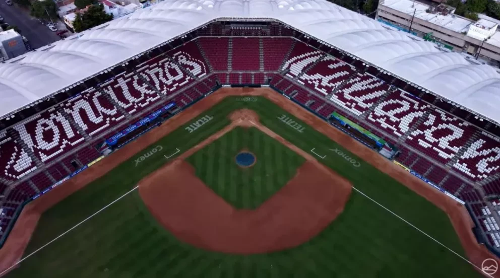 ¿Cómo se ve el Estadio de los Tomateros desde el aire?