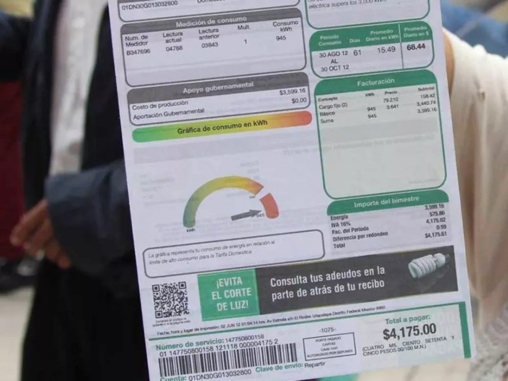 ¿Se te perdió o no te llegó tu recibo de luz? Así puedes consultarlo de manera gratuita