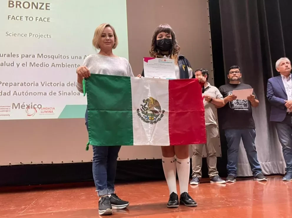 Arleth Alexandra, la navolatense que brilla en el mundial de Ciencias