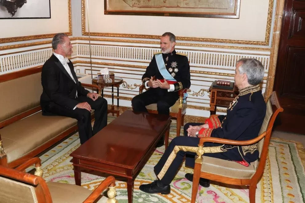 En fotos; así fue como Quirino Ordaz le presentó sus cartas credenciales ante rey Felipe VI.