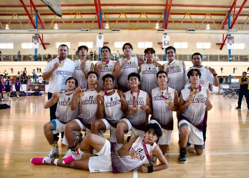 Sinaloa conquista la medalla de oro y plata en el basquetbol de los Juegos Nacionales Conade 2022,