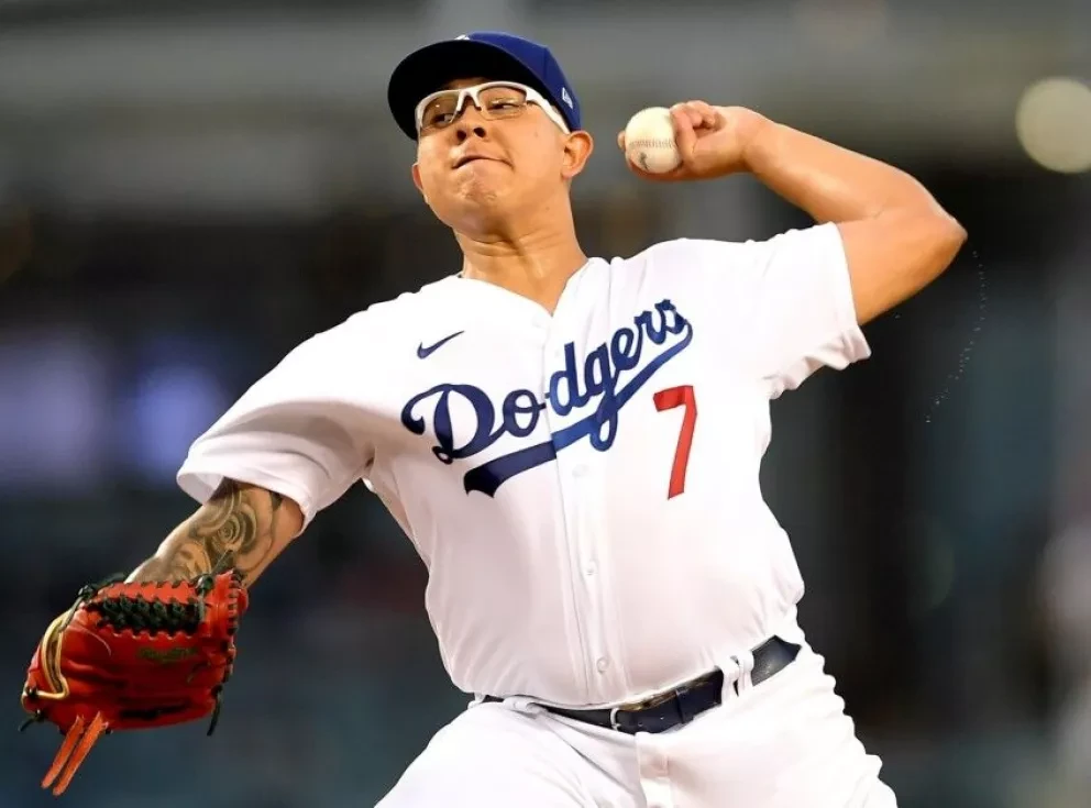 El sinaloense, Julio Urías consigue su cuarta victoria de la temporada.