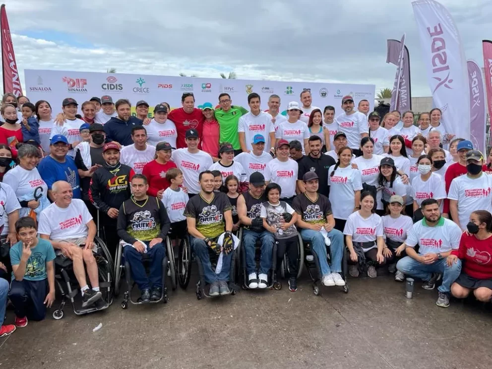 Gran éxito en la primera Caminata Incluyente de Sordo- Ceguera