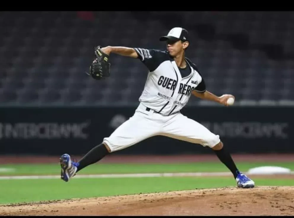 Sebastián López es considerado un verdadero diamante, que está listo para pulirse. FOTOS: Algodoneros de Guasave